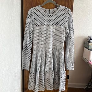 BCBGMAXAZRIA Kyla haze long sleeve dress size M